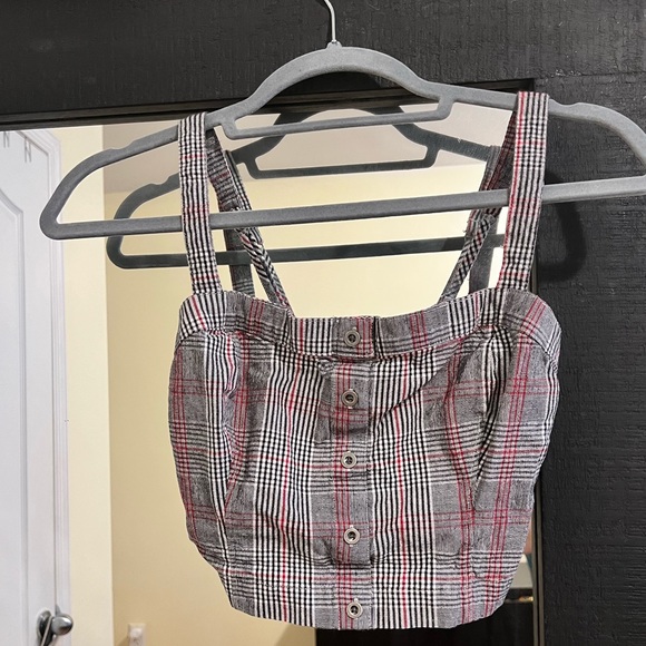 Hollister Plaid Two Piece Set - Picture 2 of 8